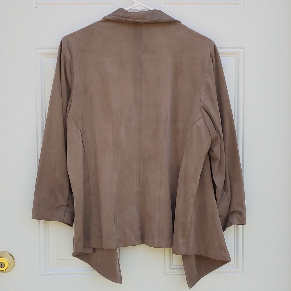 ジャケット・アウター ALFANI brown polyester jacket ALFANI brown polyester jacket